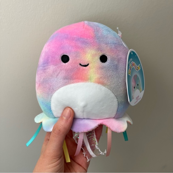 Squishmallows Other Nwt Squishmallows Tie Dye Jellyfish 5